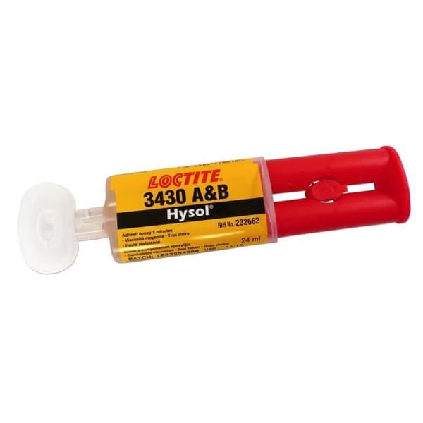 Tvåkomponents epoxylim - Loctite - Poxycomet 3430 - Transparent - Allmän limning och glas