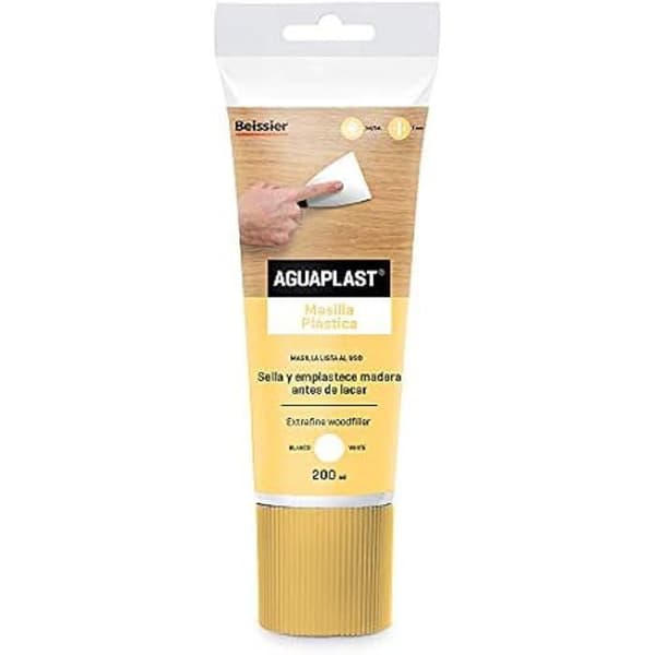 Ultralätt, snabbtorkande Plasticaspackel - BEISSIER - Tube 200 ml