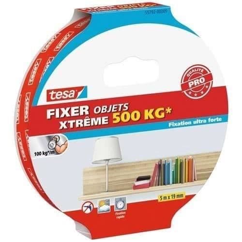 TESA Fix objekt xtreme 500kg 5mx19mm
