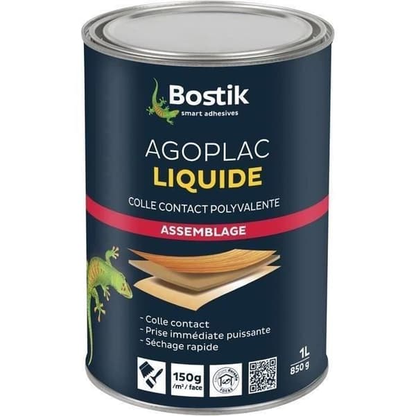 AGOPLAC 5L flytande neoprenlim - BOSTIK - för laminerad faner - för olika material