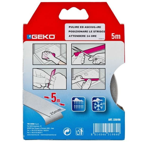 Transparent halkskyddstejp 5m