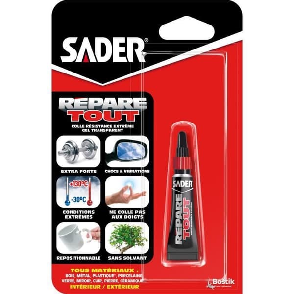 SADER Multi-use Glue Repair All Gel Tube - 5g