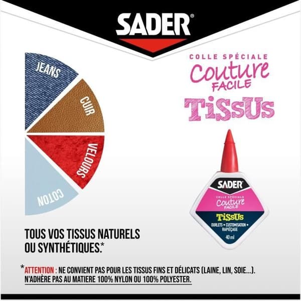 SADER Tyglim Inga fler fållar - 40 ml