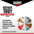 Miniatyrbild 4 av 6: SADER Répare tout tvåkomponents reparationspasta 57g