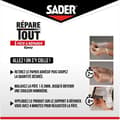 Miniatyrbild 6 av 6: SADER Répare tout tvåkomponents reparationspasta 57g