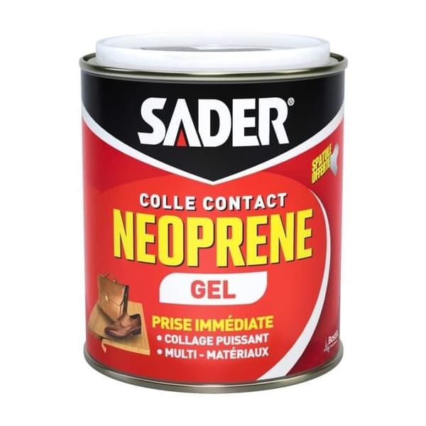 SADER Gel neopren kontaktlim - 750 ml