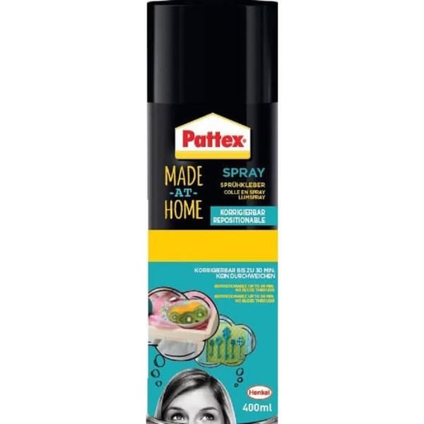 Pattex tillverkad hemma repositionerbar spray 400ml