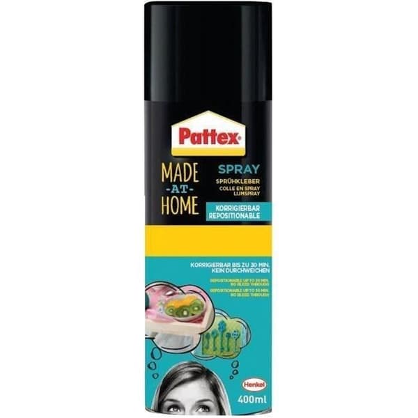 Pattex tillverkad hemma repositionerbar spray 400ml