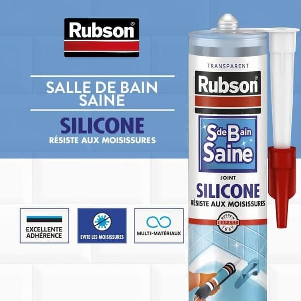 Silicone2 tätningsmedel - alla ytor - antimögel - transparent - 280 mL