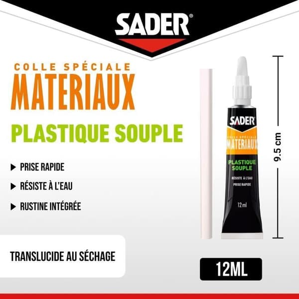 SADER Smidigt plastlim - 12 ml