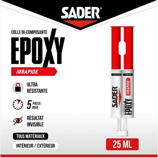 SADER Snabbt epoxilim - 25 ml