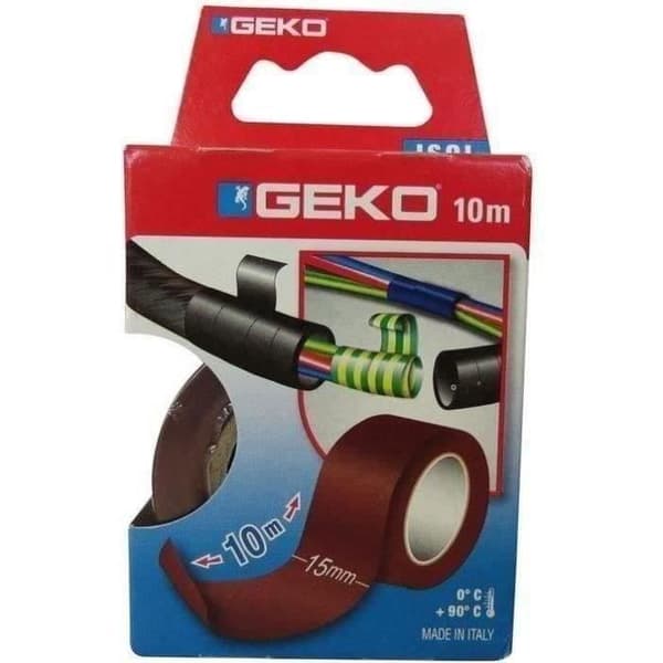 GEKO - Isoleringslim 15mmx10m brun