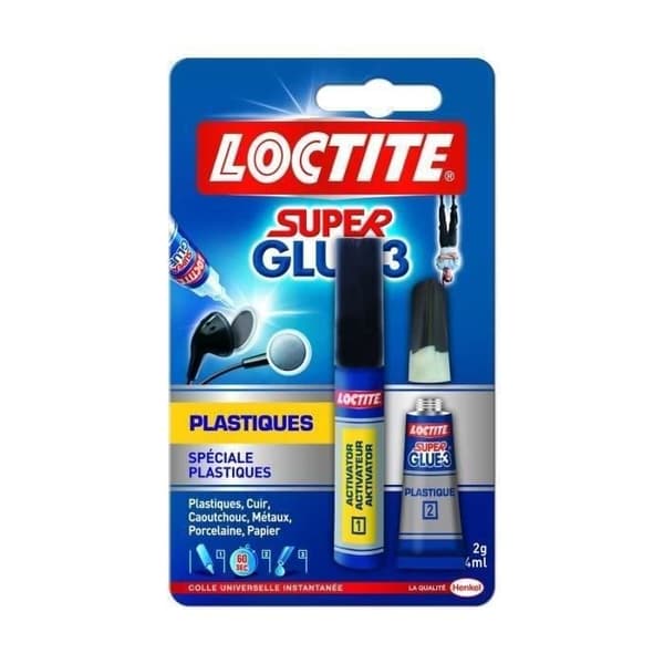 LOCTITE SUPERGLUE-3 Special plaströr 2gr