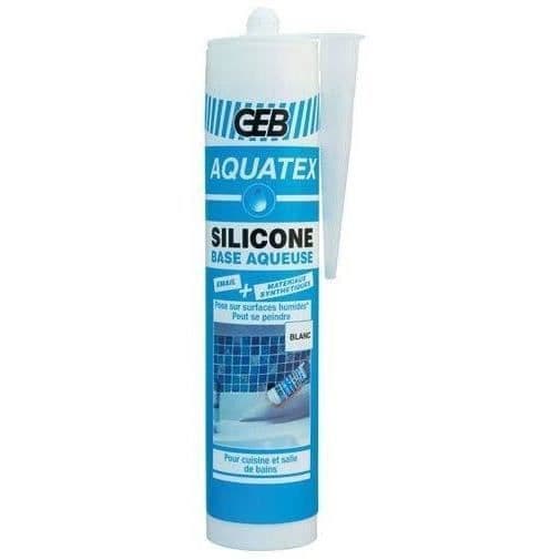 Mastic - GEB - Aquatex - 310ml - Vit - Vattenbaserad med fungicid