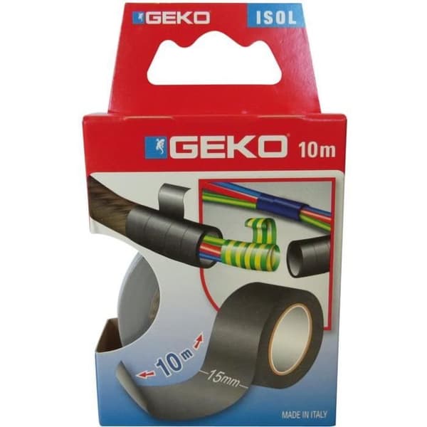 GEKO - Isoleringsklister 15mmx10m grå