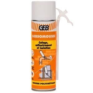 Gebsomousse Geb polyuretanskum - Aerosol 500 ml - Med handskar