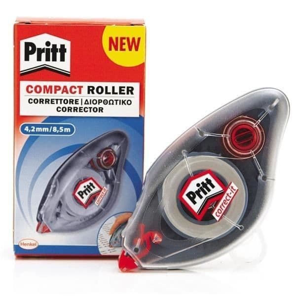 Rollerball - PRITT - Compact Roller 4,2mm x 8,5m - Transparent - Pack