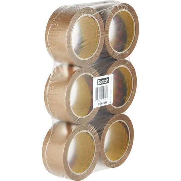 Förpackningstejp - SCOTCH - 371 - Havanna - 50 mm x 66 m - Multifunktion