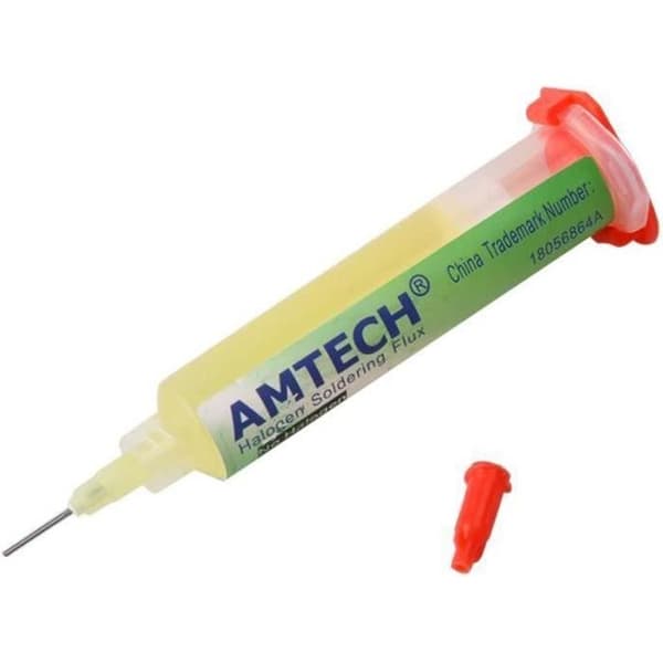 AMTECH BGA PCB LODPASTA 10CC NC-559-ASM + LÖDFLUSSNÅL