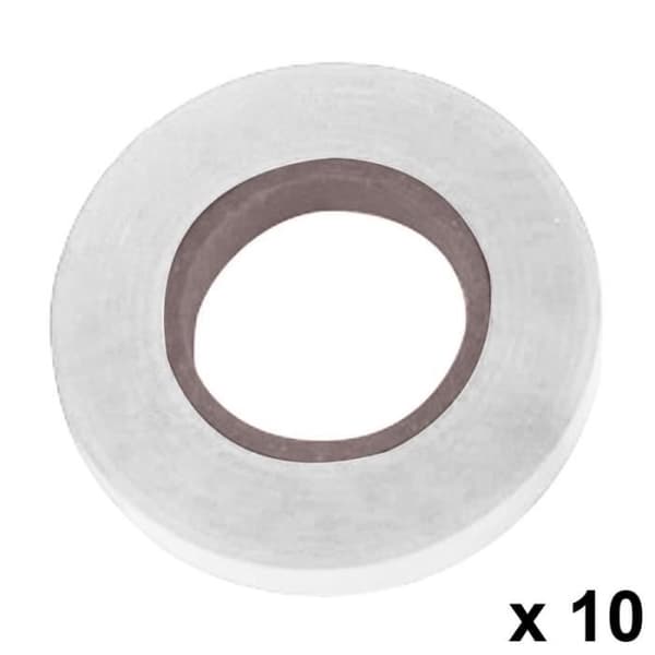Tejp för binderimaskin 11 x 0,15 mm. x 26 meter Vit (Förpackning med 10 Rullar) AFT 08021105