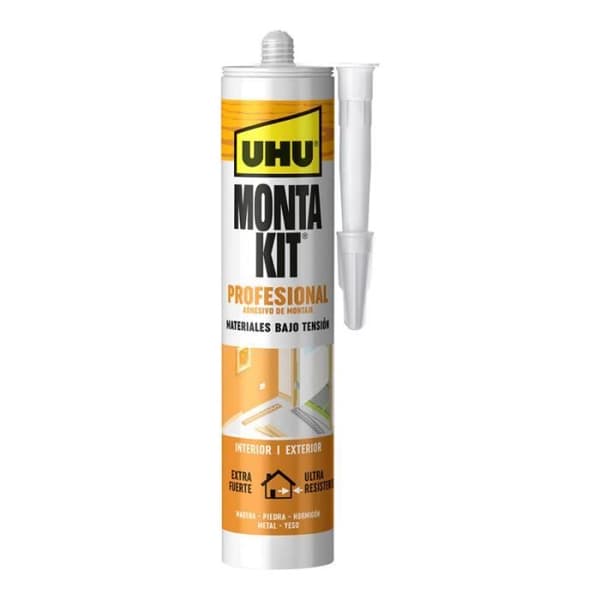 Monteringsklister - Uhu - Monta Kit® Professionell - 350g - Neoprengummi - Multi-användning
