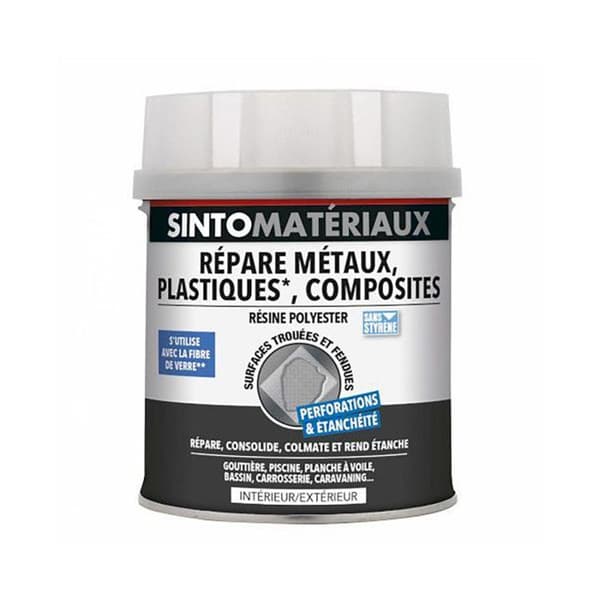 SINTO - Polyesterharts - Burk på 550g eller 1,1kg (burk på 1,1kg)