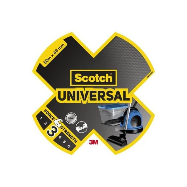 3M Universell Reparationsduk - Grå - 50mx48mm