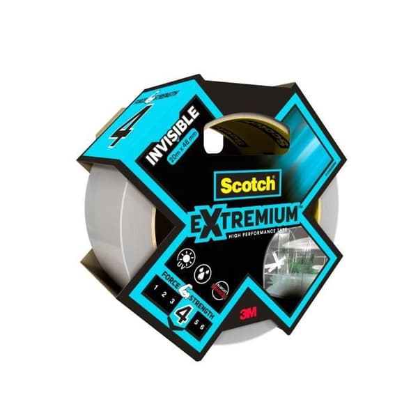 3M Extremium Invisible Reparationsduk - Transparent - 20mx48mm