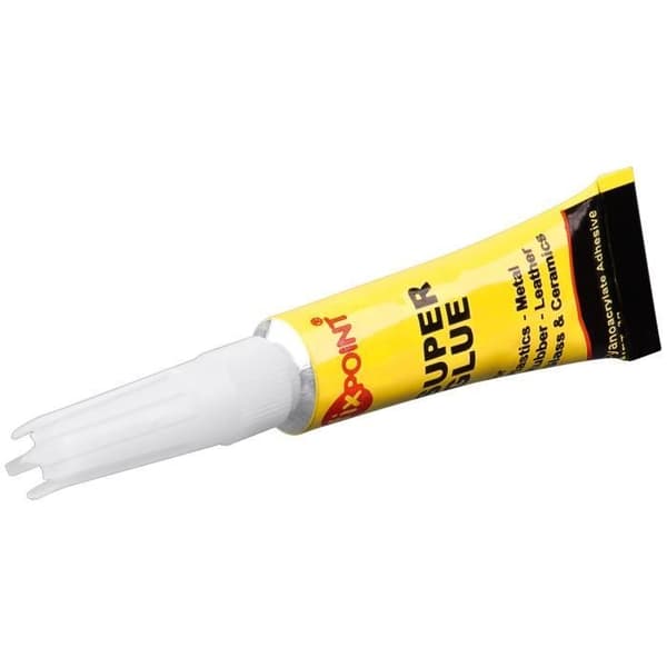 Tube 3 g Super Glue Cyanokrylat Doseringslock