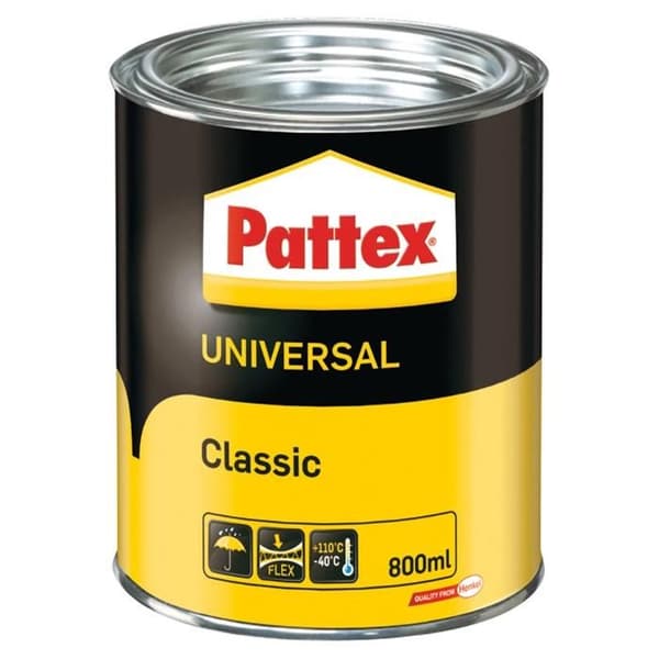 PATTEX KONTAKTKLEB UNIVERSAL KLASISK 800 ML STARK MONTERING