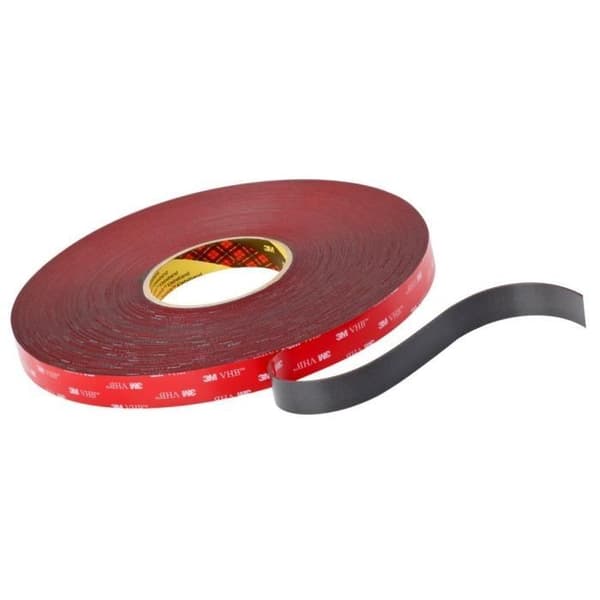 Ruban mousse självhäftande dubbelvitt akryl VHB 4611 F, Grå, 25 mm x 33 m - Märke 3M VHB
