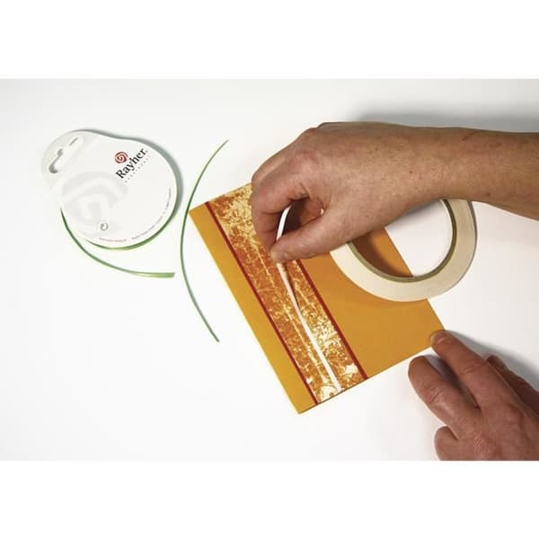 Speciell dubbelhäftande tejp, 6 mm, högtransparent, tab-bag 20m