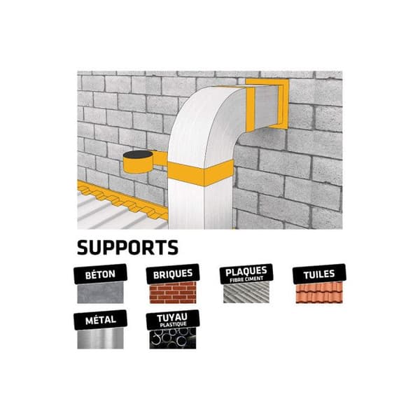 Tätningslist - SIKA - SikaMultiSeal - Grå - 150mm - 10m