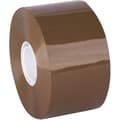 Miniatyrbild 1 av 2: Paket med 36 rullar Compact ljudlös tejp, 50 mm x 132 m, 28 µm, brun färg