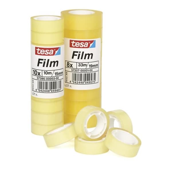Tejprepp - TESA - tesafilm® standard - 33mm x 19mm - Osynlig - Mångsidig användning