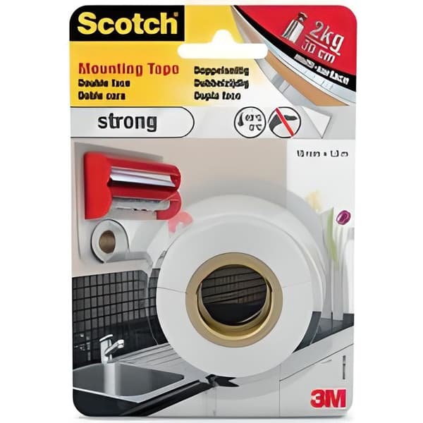 3M Scotch dubbelsidig fixeringstejp, 19 mm …