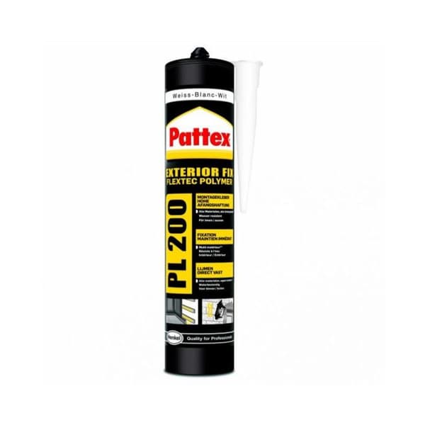 Mastiklim PL200 - 450 g - vitt