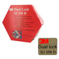 Miniatyrbild 1 av 2: Klebeband - 3M - Dual Lock SJ356D - Akryl - 5m x 25mm - Transparent