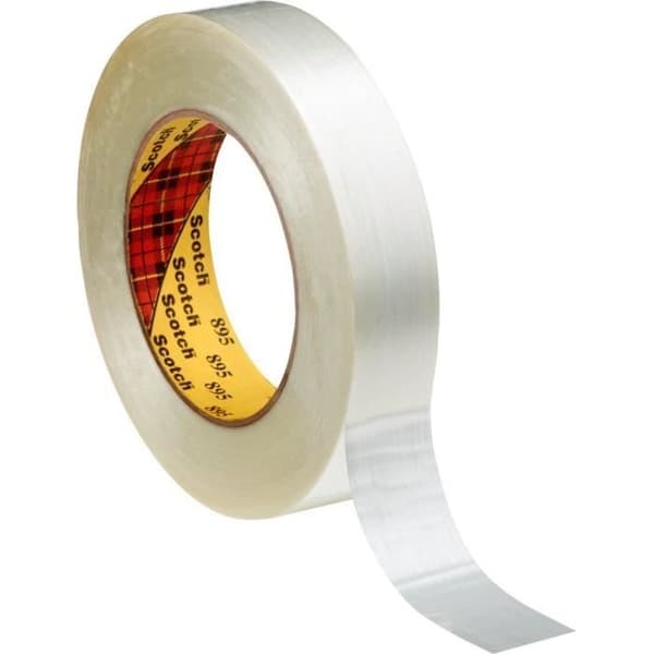 Scotch emballeringsband 895, Transparent, 50 mm x 50 m - 7000035391