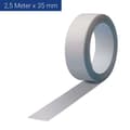 Miniatyrbild 3 av 6: Klistret metallband - MAUL - 2,5 m - Vit - Flexibelt för magneter - Tillverkat i Tyskland