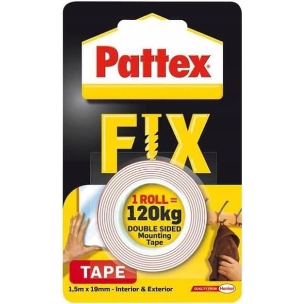Pattex Fix Top Dubbelsidig monteringstejp 120kg