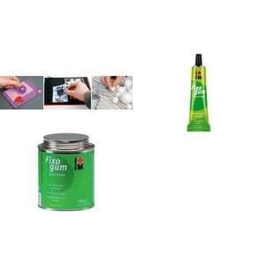 Monteringslim - Marabu - Fixogum Gummilim - Tub 50g - Elastisk - Syrafri
