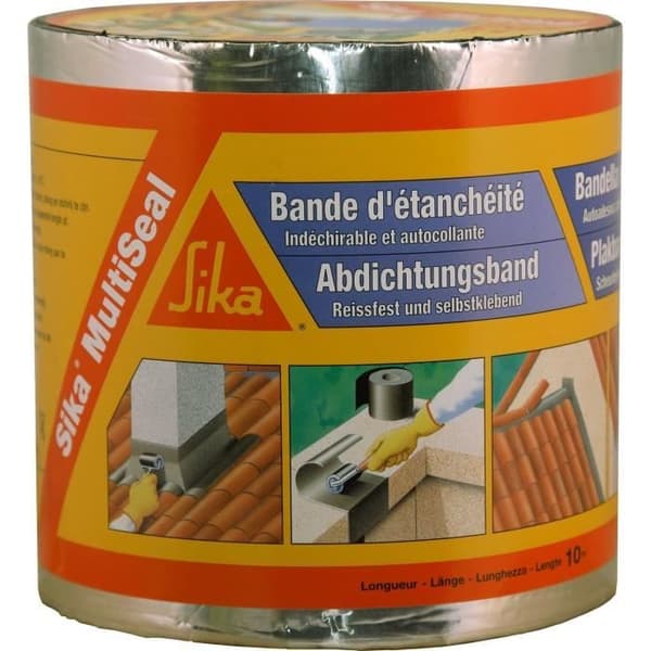 SIKA SikaMultiSeal bituminös tätningstejp - Alu - 150mm x 10m