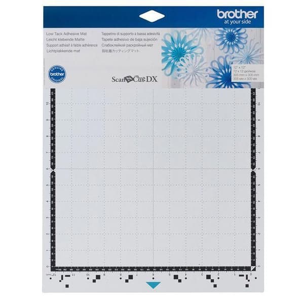Klistudio - Brother - Scan'n'Cut SDX 1200 - 30,5 x 30,5 cm - Låg adhesiv - Tunt papper