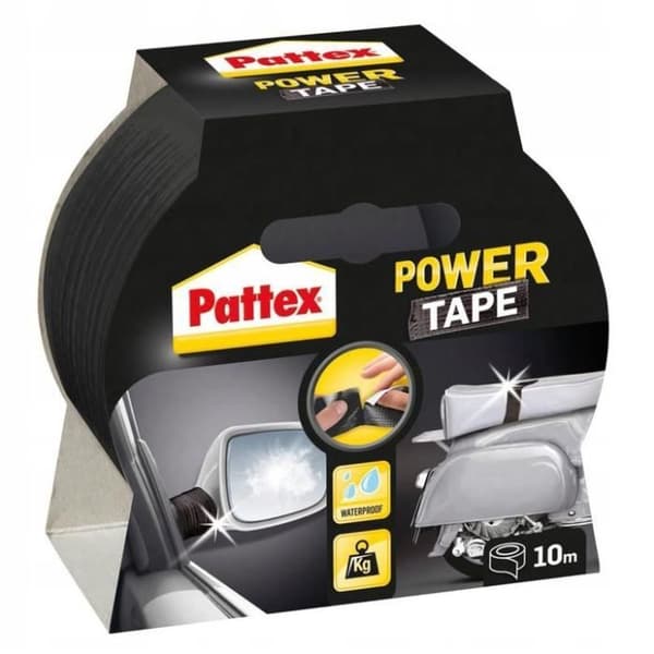 Tejp - PATTEX - Power Tape - 48mm X 10m - Vattentålig - Temperatursäker - Mångsidig användning