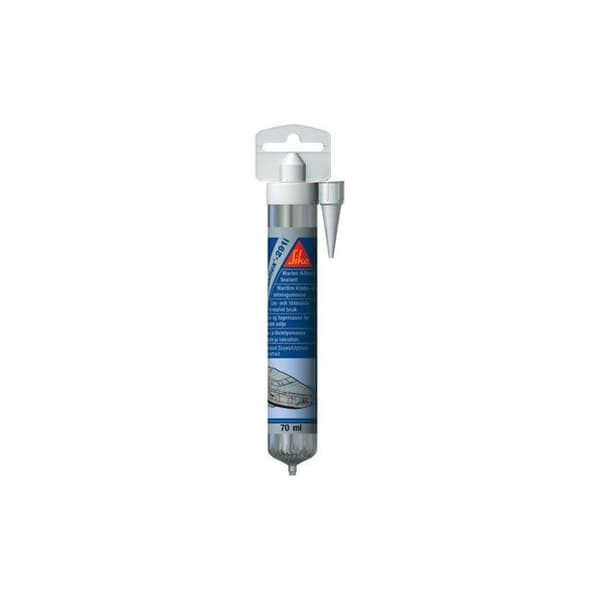 Marint spackellim - SIKA - Sikaflex 291i - Svart - Minirefill 70ml - Flexibel tätning