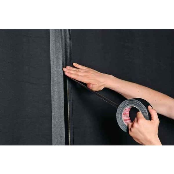 Tyghäftande tejp - TESA - 4541 - 15 mm x 50 m - Ecru vit - Multifunktion