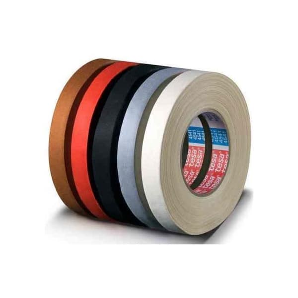 Tyghäftande tejp - TESA - 4541 - 15 mm x 50 m - Ecru vit - Multifunktion