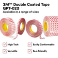 Miniatyrbild 2 av 4: Transparent dubbelhäftande tejp 3M GPT-020F 12mm x 50m