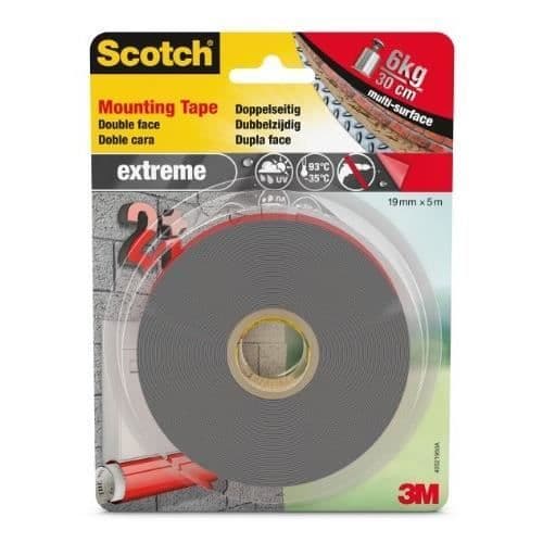 Tejp - 3M - 40021950 - Bredd 19 mm - Matt finish - Multifunktionell